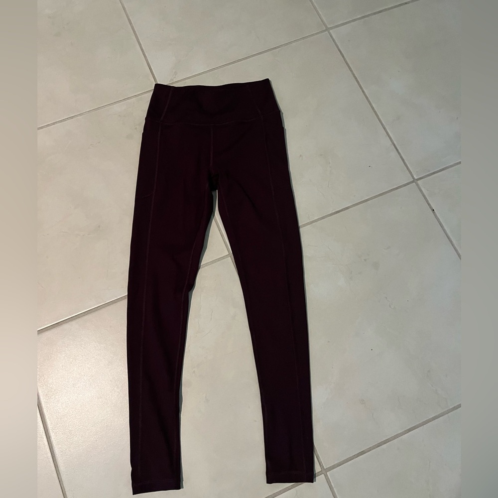 Victoria’s Secret Sz 4 purple leggings stretchy 563